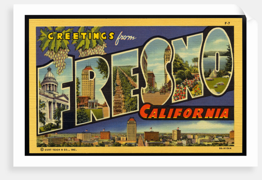 Greeting Card from California by Anonymous