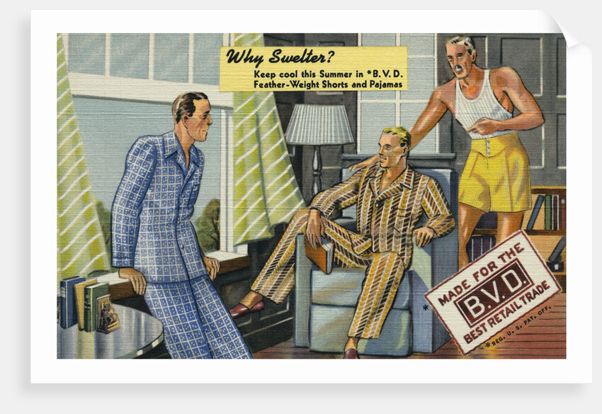 B.V.D. Shorts and Pajamas by Anonymous
