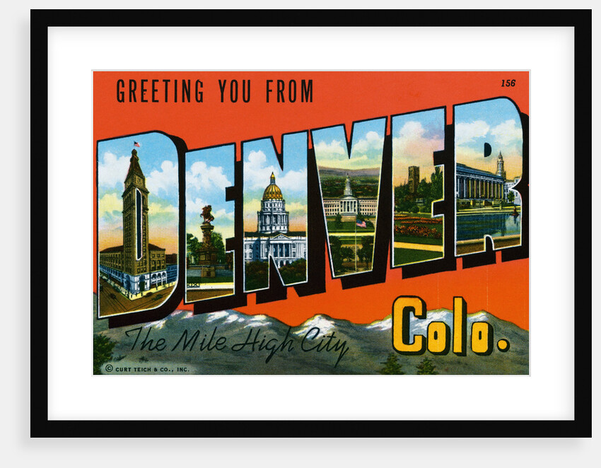 Greeting Card from Denver by Anonymous