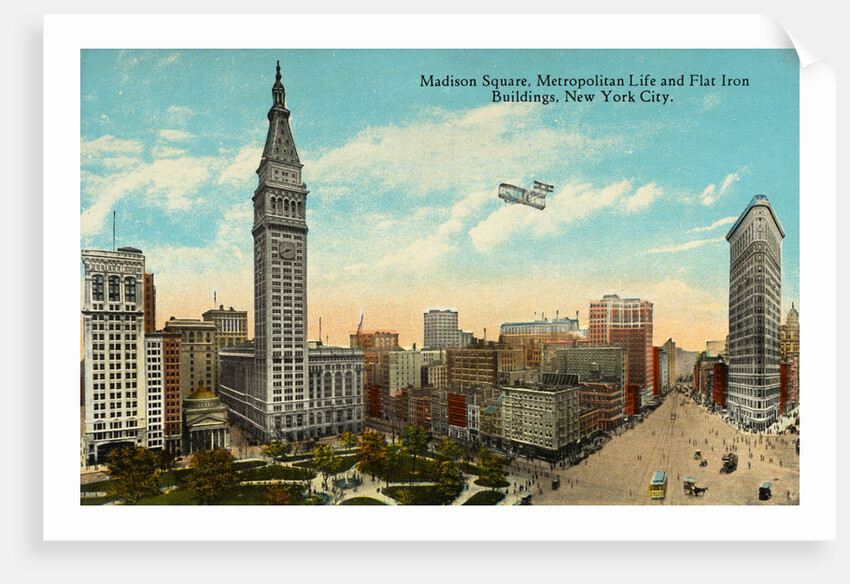 Postcard of Madison Square by Anonymous