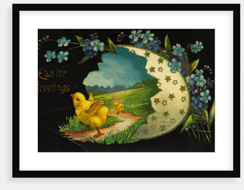 Postcard of Easter Greeting by Anonymous