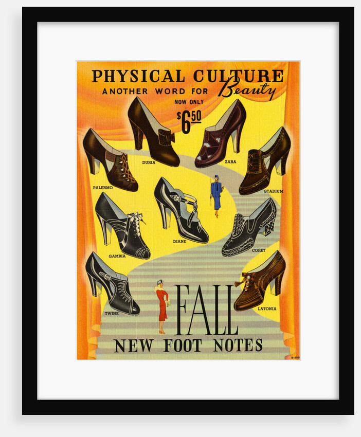 Postcard for Physical Culture Shoes by Anonymous