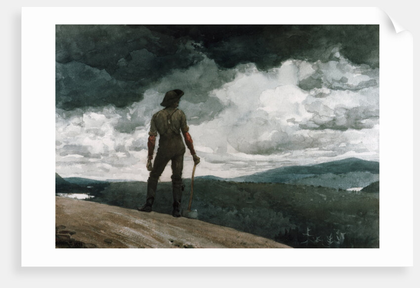 The Woodcutter by Winslow Homer