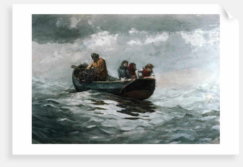 Crab Fishing by Winslow Homer