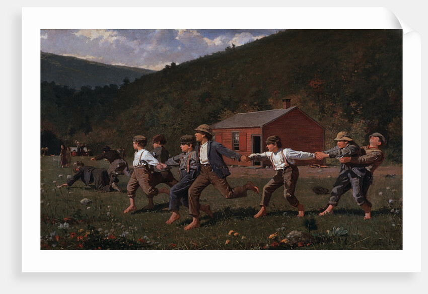 Snap the Whip by Winslow Homer