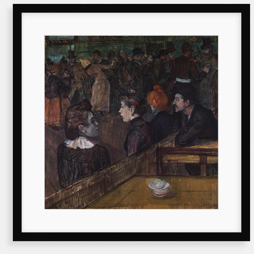 Dance at the Moulin de la Galette by Henri de Toulouse-Lautrec