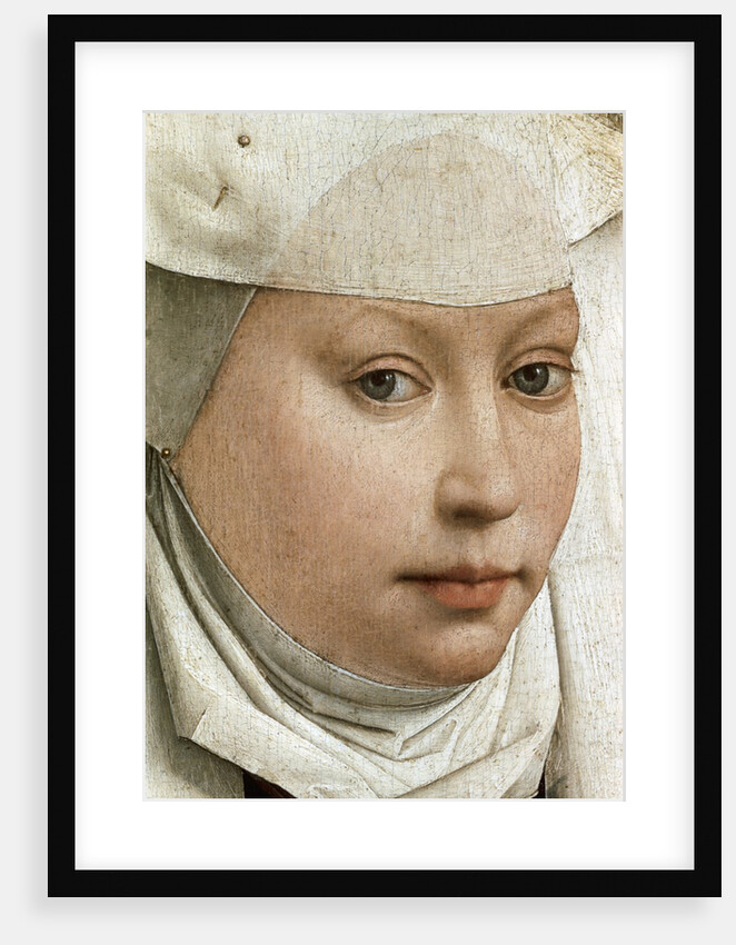 Detail of Portrait of a Young Woman by Rogier van der Weyden