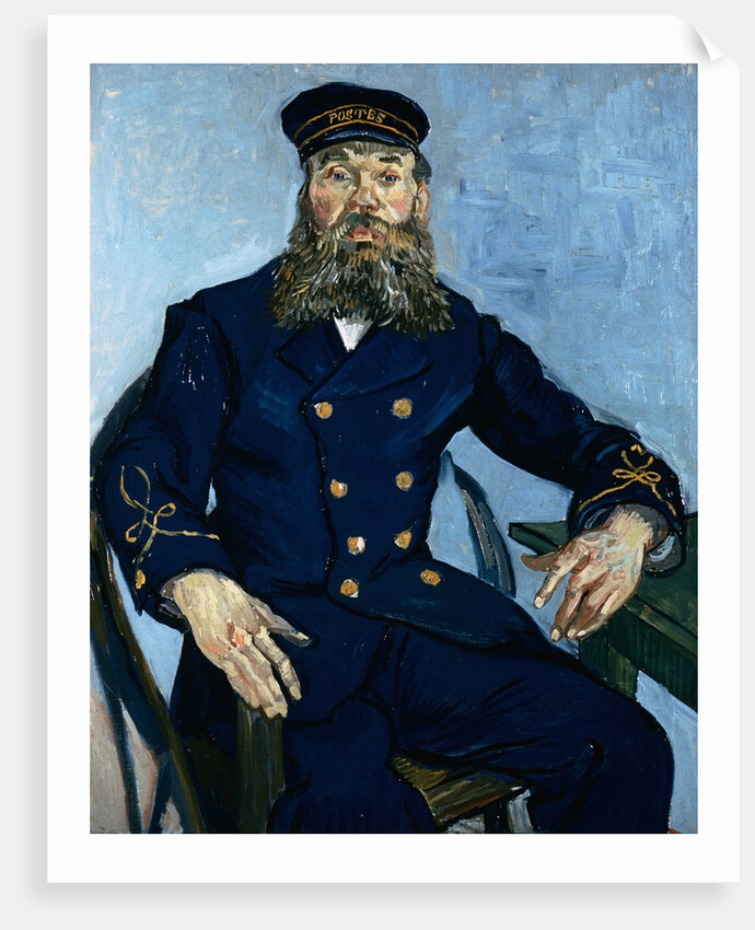 Portrait of Joseph Roulin by Vincent Van Gogh