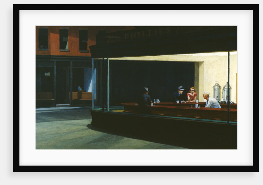 Nighthawks by Edward Hopper