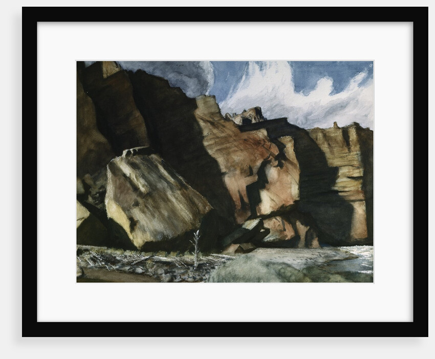 Shoshone Cliffs by Anonymous