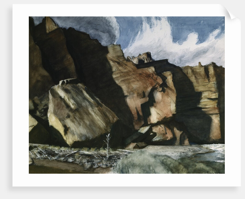 Shoshone Cliffs by Anonymous