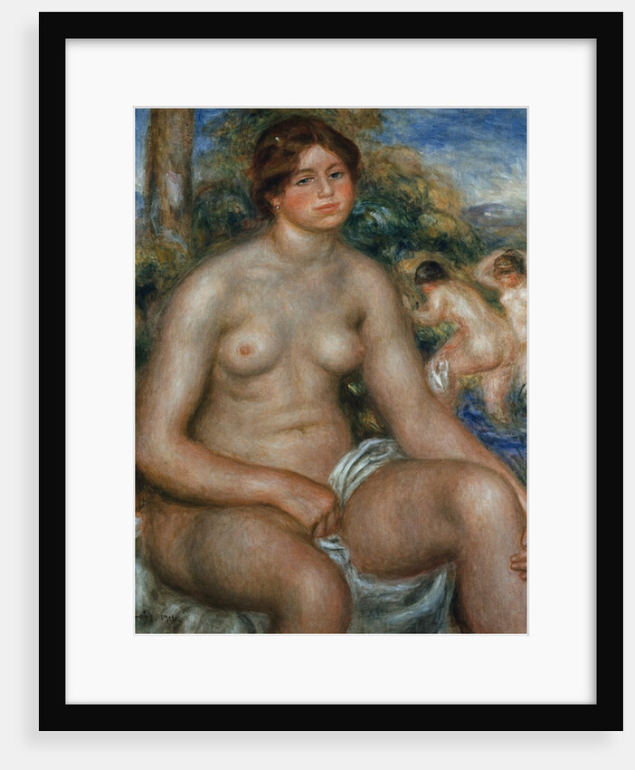 Seated Nude by Pierre Auguste Renoir