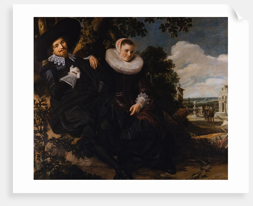 Marriage Portrait of Isaac Massa and Beatrix van der Laen by Frans Hals the Elder