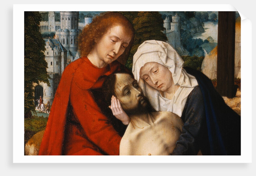 Detail of Lamentation by Gerard David
