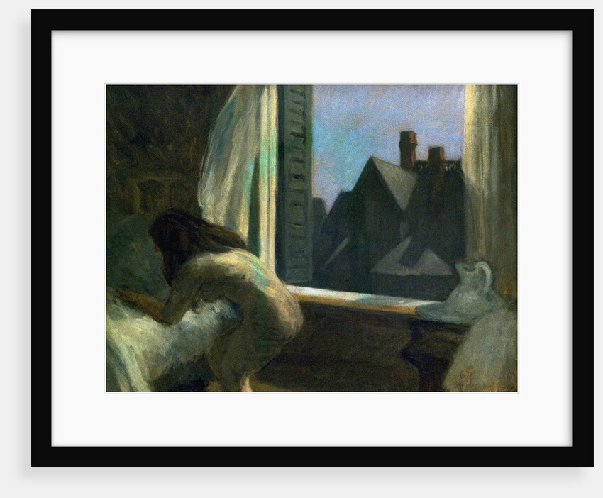 Moonlight Interior by Edward Hopper