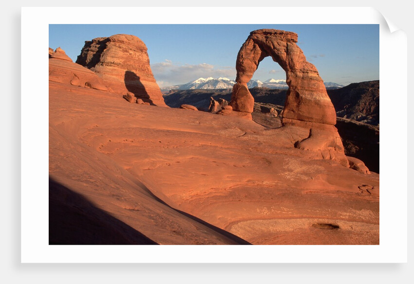 Delicate Arch in Low-Lying Sunlight by Anonymous
