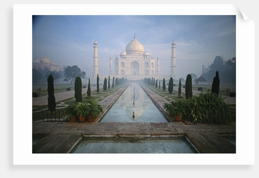 Taj Mahal and Reflecting Pools by Anonymous