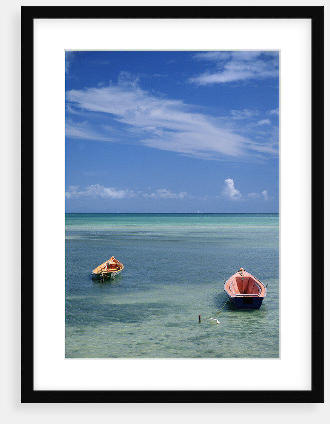 Rowboats in Shallow Water by Anonymous