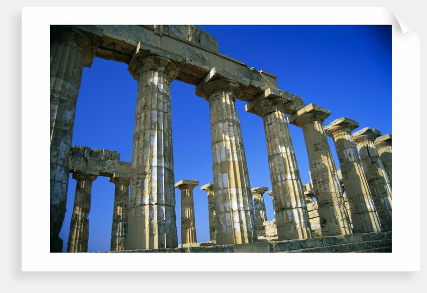 Greek Temple Ruins by Anonymous