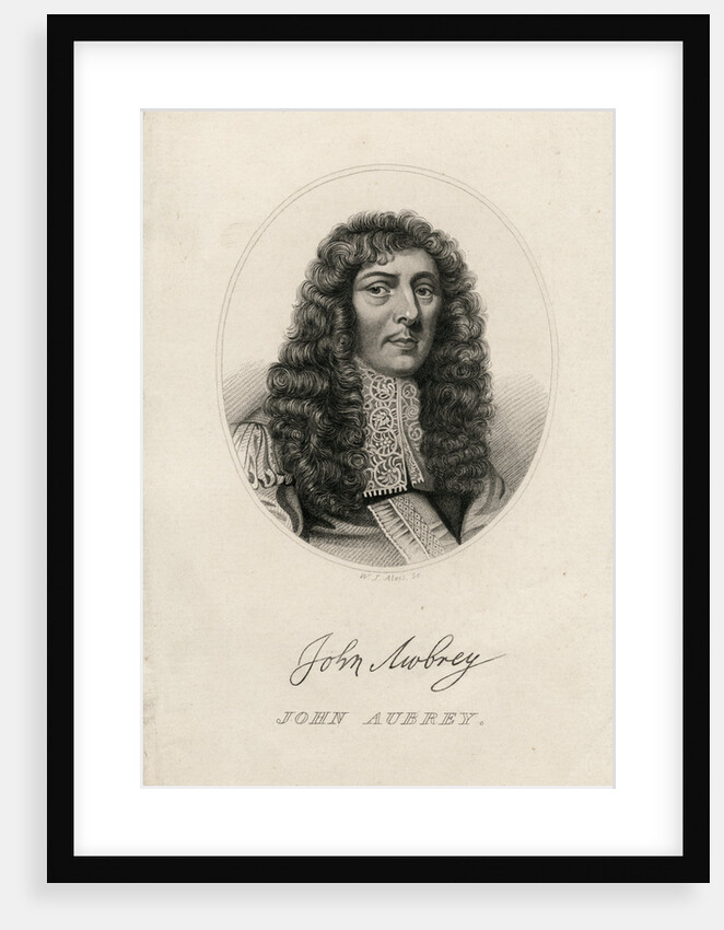 Writer John Aubrey by Anonymous