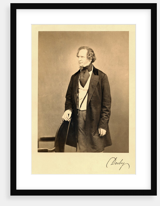 Edward Smith-Stanley, the 14th Earl of Derby by Anonymous
