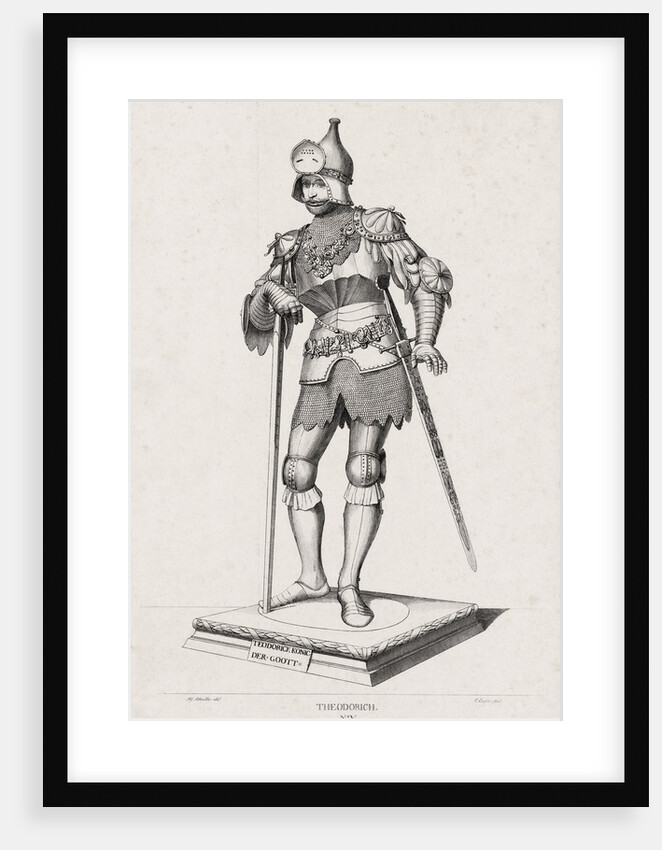 King Theodorich the Good by Anonymous