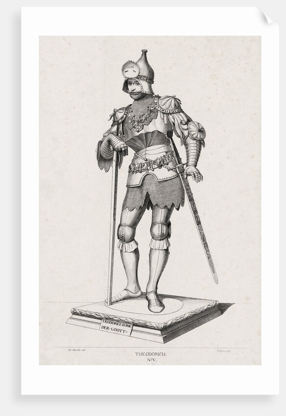 King Theodorich the Good by Anonymous