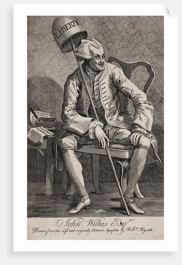Politician and Journalist John Wilkes by Anonymous