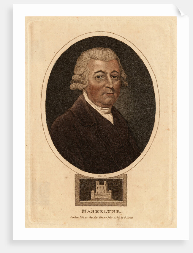 Mathematician and Astronomer Nevil Maskelyne by Anonymous
