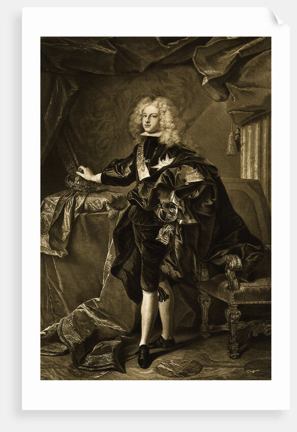Portrait of Philip V, King of Spain by Hyacinthe Rigaud