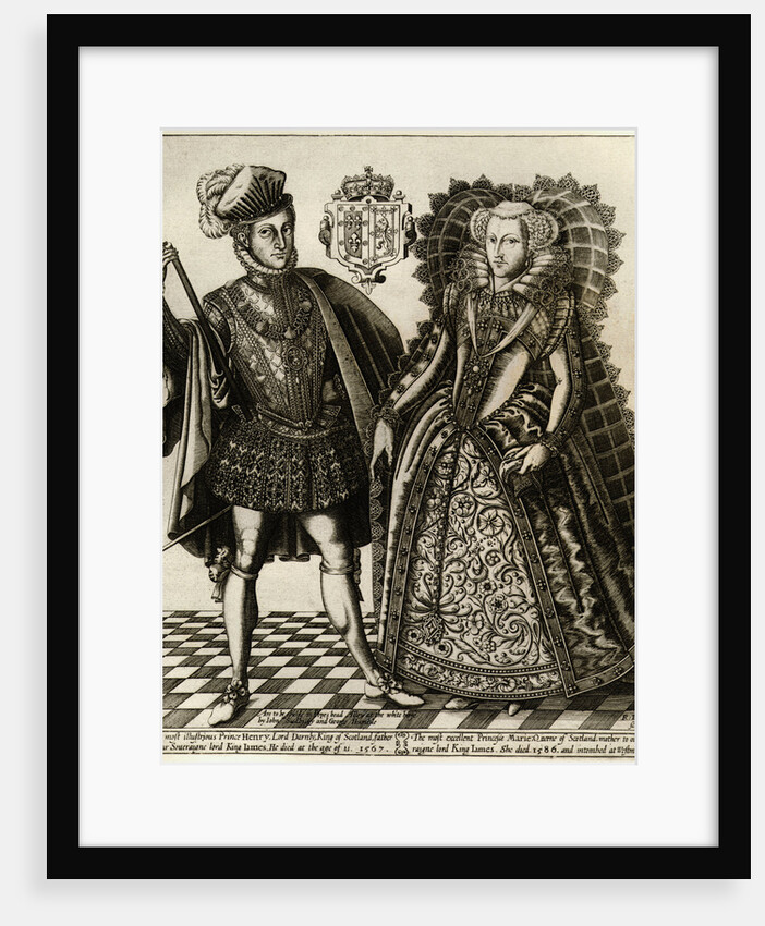 Portrait of Mary and Darnley by Anonymous