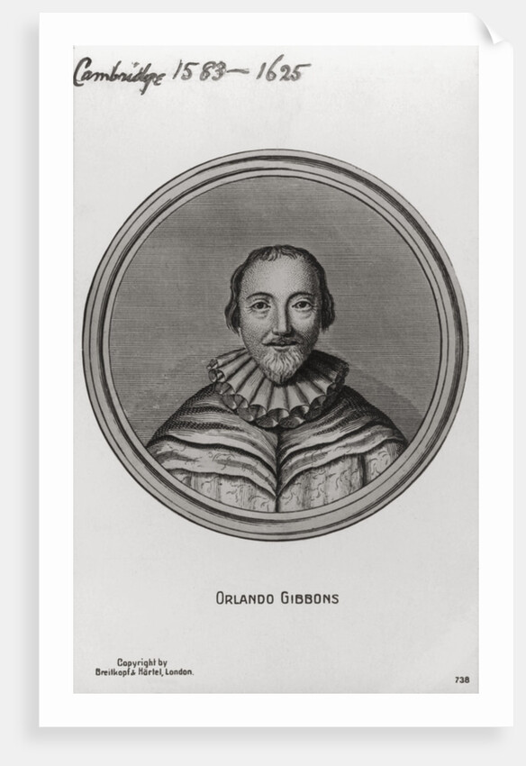 Orlando Gibbons by Anonymous