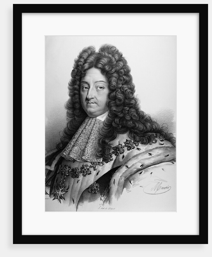Portrait of Louis XIV, King of France by Anonymous