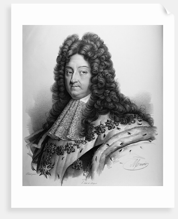 Portrait of Louis XIV, King of France by Anonymous
