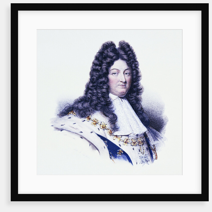 Portrait of Louis XIV, King of France by Anonymous