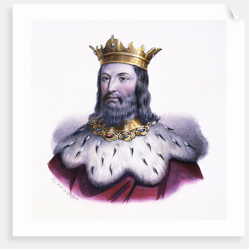 Portrait of Clovis I, King of France by Anonymous