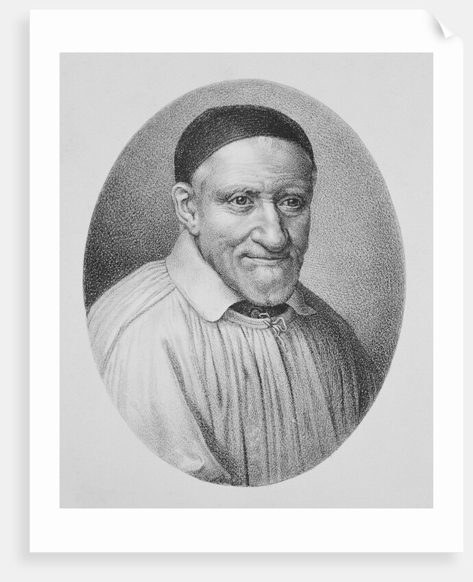 Portrait of Saint Vincent de Paul by Anonymous