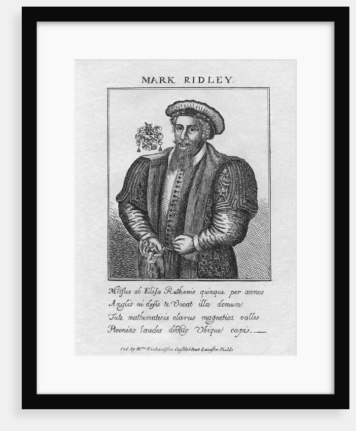 Mark Ridley by William Richardson