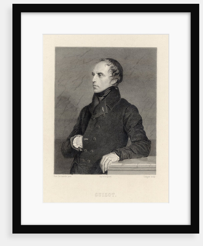 Portrait of Francois-Pierre-Guillaume Guizot by Anonymous