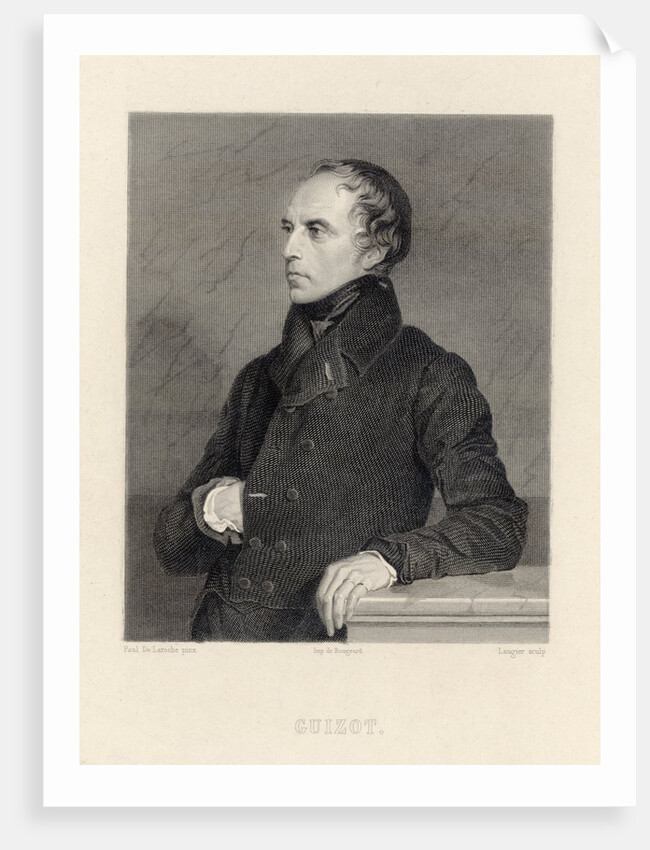 Portrait of Francois-Pierre-Guillaume Guizot by Anonymous