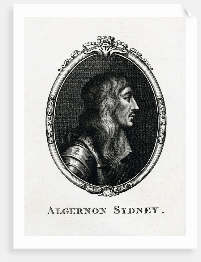 Algernon Sydney Engraving by Anonymous