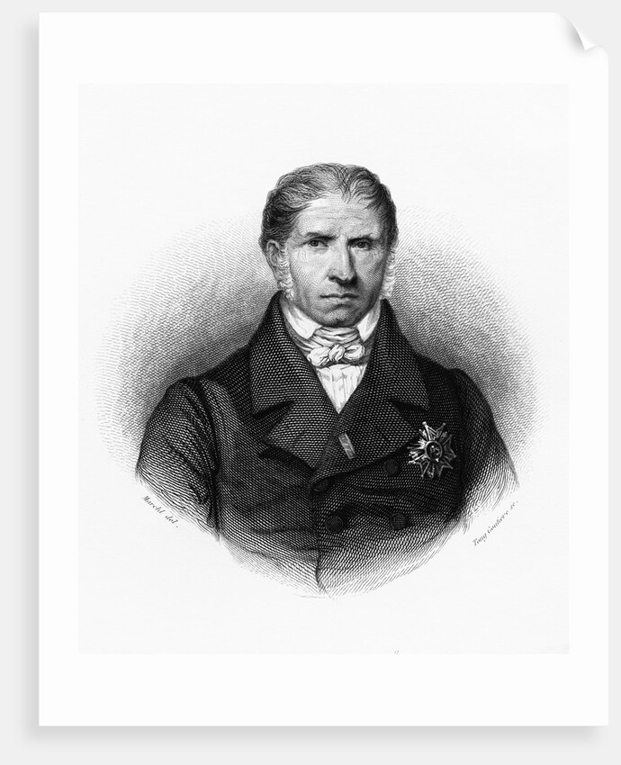 Andre Marie Jean Jacques Dupin Engraving by Louis Marckl and Tony Goutiere by Anonymous