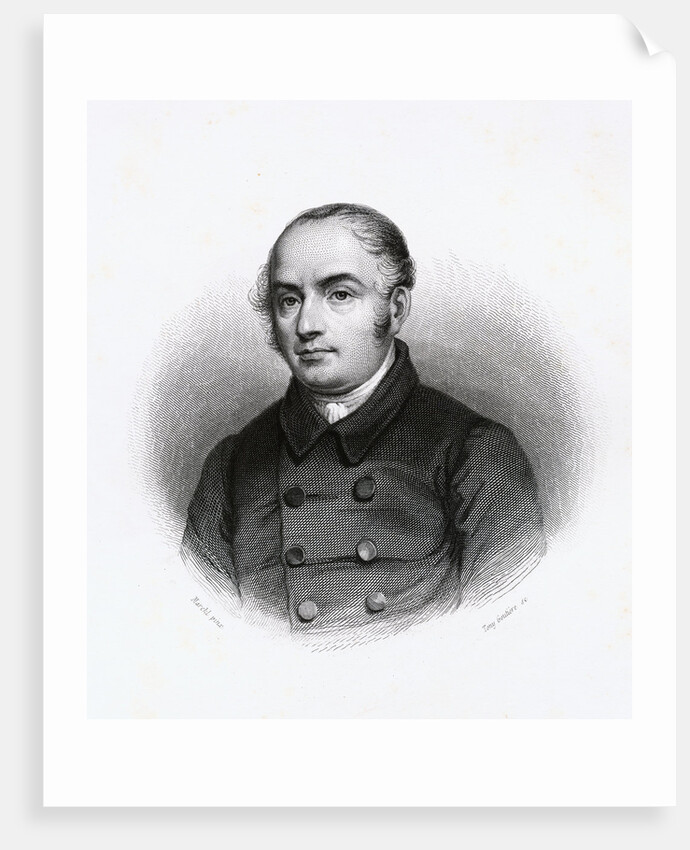 Engraving by Tony Goutiere After Pierre Antoine Berryer Painting by Louis Marckl