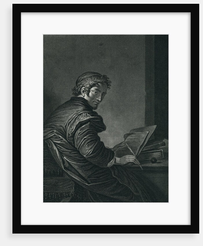 Salvator Rosa Engraving by John Neagle