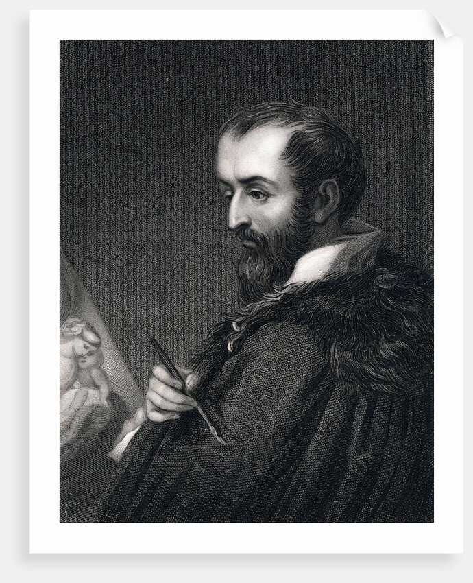 Correggio Engraving by Henry Meyer