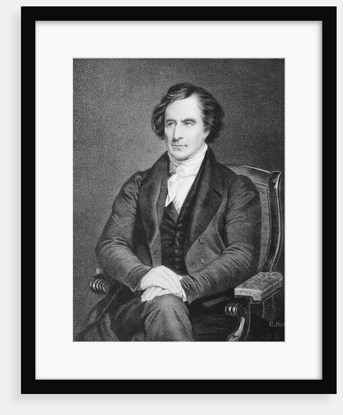 Engraving by Charles Jeremie Fuhr After Francois Arago Painting by Henry Scheffer