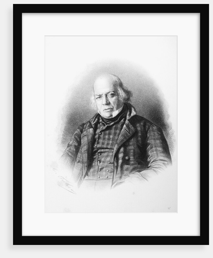 Pierre Jean de Beranger Engraving by Charles Jeremie Fuhr