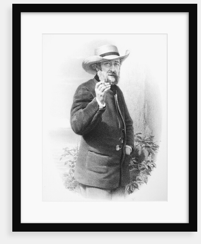Paul Gavarni Engraving by Jean Baptiste Adolph Lafosse