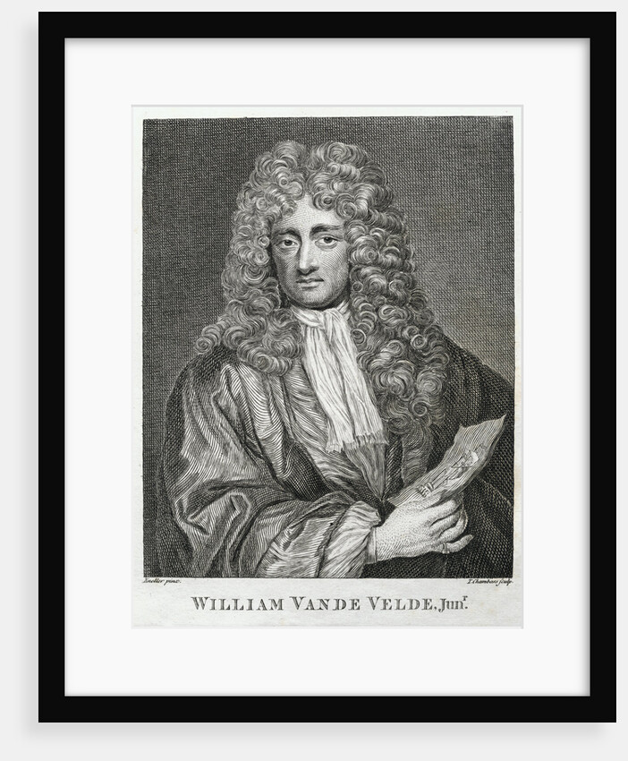 William Van De Velde, Junr. by Godfrey Kneller