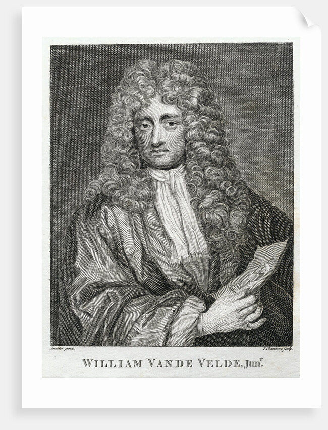 William Van De Velde, Junr. by Godfrey Kneller